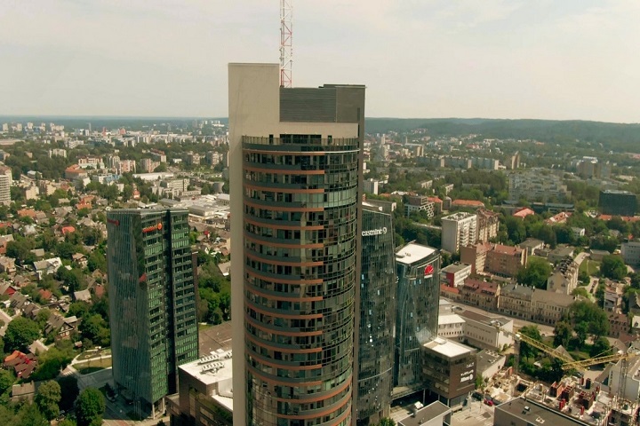 Europa Business Center aerial shot